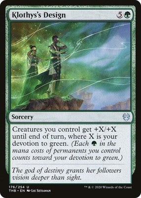Klothys's Design THB 176 NM Magic: The Gathering