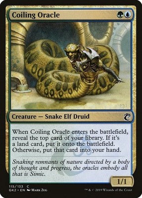 Coiling Oracle GK2 115 NM Magic: The Gathering