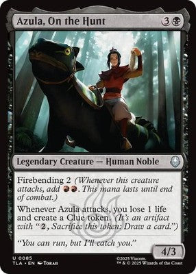 Azula, On the Hunt TLA 85 Foil NM Magic: The Gathering
