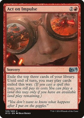 Act on Impulse M15 126 NM Magic: The Gathering