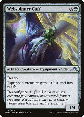 Webspinner Cuff NEO 214 NM Magic: The Gathering