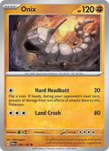 Onix 090/182 SV04: Paradox Rift Reverse Holofoil Pokémon TCG