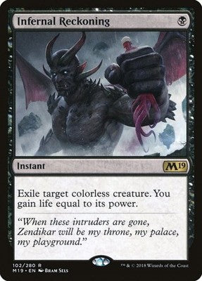 Infernal Reckoning M19 102 NM Magic: The Gathering