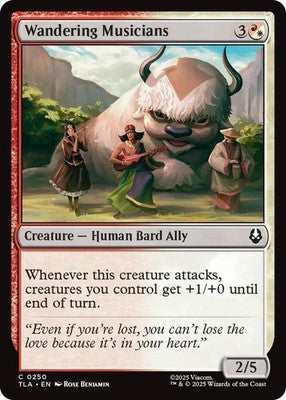 Wandering Musicians TLA 250 NM Magic: The Gathering