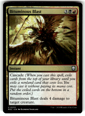 Bituminous Blast Commander: Modern Horizons 3 255 U Magic: The Gathering