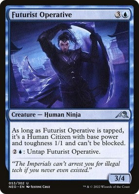 Futurist Operative NEO 53 NM Magic: The Gathering