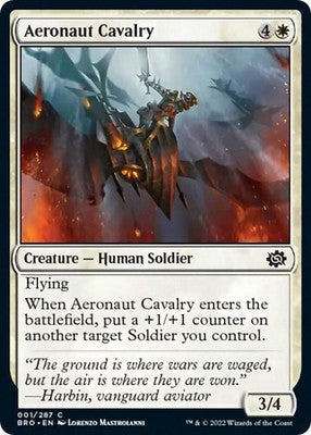 Aeronaut Cavalry BRO 1 NM Magic: The Gathering