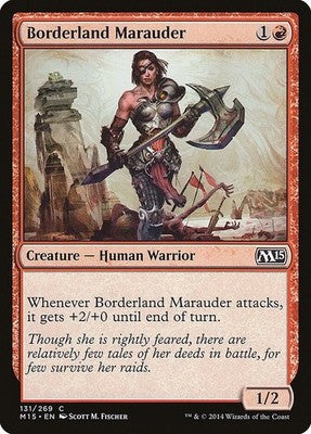 Borderland Marauder M15 131 NM Magic: The Gathering