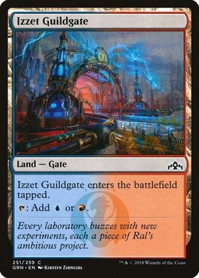 Izzet Guildgate GRN 251 NM Magic: The Gathering