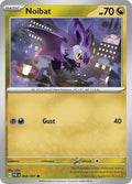Noibat 068/091 SV: Paldean Fates Reverse Holofoil Pokémon TCG