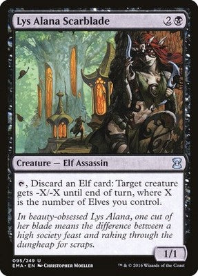 Lys Alana Scarblade EMA 95 NM Magic: The Gathering