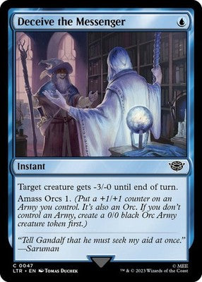 Deceive the Messenger LTR 47 NM Magic: The Gathering