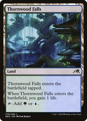 Thornwood Falls NEO 279 NM Magic: The Gathering