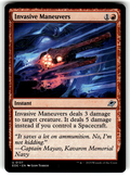 Invasive Maneuvers Edge of Eternities 137 U Magic: The Gathering Near Mint