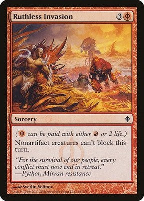Ruthless Invasion NPH 93 NM Magic: The Gathering