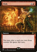 Wish AFR 382 NM Magic: The Gathering