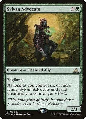 Sylvan Advocate OGW 144 NM Magic: The Gathering