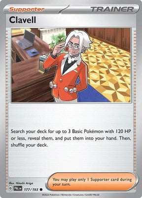Clavell 177/193 SV02: Paldea Evolved Pokémon TCG