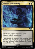 Shadow Summoning LTR 226 NM Magic: The Gathering
