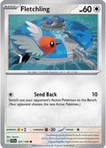 Fletchling 121/142 SV07: Stellar Crown Pokémon TCG
