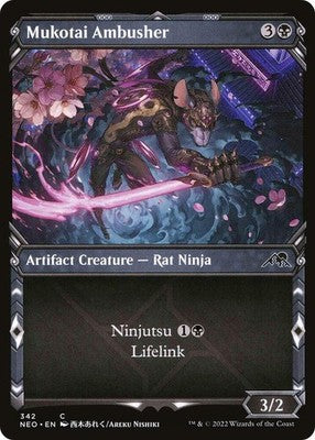 Mukotai Ambusher NEO 342 NM Magic: The Gathering