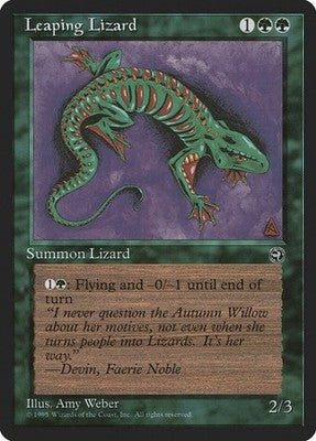 Leaping Lizard HML 90 LP Magic: The Gathering