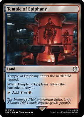 Temple of Epiphany PIP 305 NM Magic: The Gathering