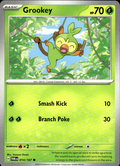 Grookey Twilight Masquerade 014/167 Common Pokémon — English Near Mint