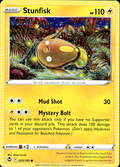 Stunfisk Silver Tempest 055/195 Common Pokémon — English Near Mint