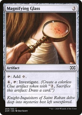 Magnifying Glass 2XM 269 Foil NM Magic: The Gathering