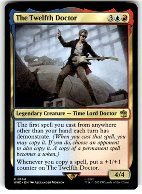 The Twelfth Doctor Universes Beyond: Doctor Who 164 R Magic: The Gathering