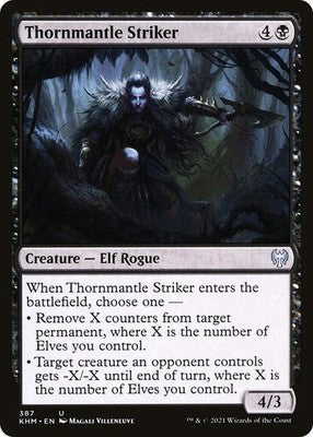 Thornmantle Striker KHM 387 NM Magic: The Gathering