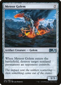 Meteor Golem M19 241 NM Magic: The Gathering