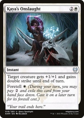 Kaya's Onslaught KHM 18 NM Magic: The Gathering