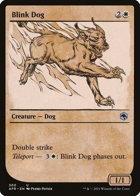 Blink Dog AFR 300 NM Magic: The Gathering
