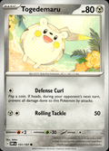 Togedemaru Obsidian Flames 151/197 Common Pokémon — English Near Mint