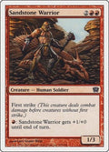 Sandstone Warrior 9ED 215 LP Magic: The Gathering