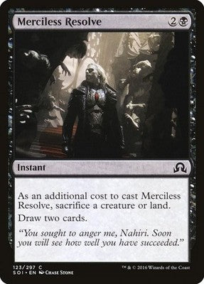 Merciless Resolve SOI 123 NM Magic: The Gathering