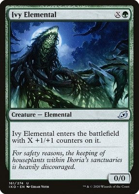 Ivy Elemental IKO 161 NM Magic: The Gathering