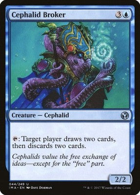 Cephalid Broker IMA 44 NM Magic: The Gathering