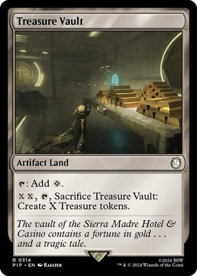 Treasure Vault PIP 314 NM Magic: The Gathering