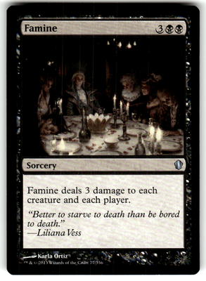 Famine Commander 2013 77 U Magic: The Gathering Near Mint