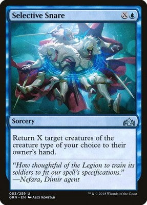 Selective Snare GRN 53 NM Magic: The Gathering