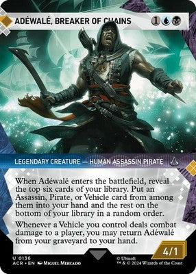 Adéwalé, Breaker of Chains ACR 136 NM Magic: The Gathering