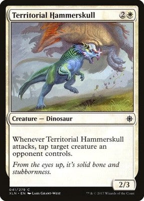 Territorial Hammerskull XLN 41 NM Magic: The Gathering