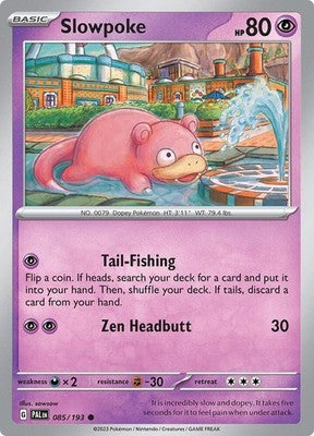 Slowpoke 085/193 SV02: Paldea Evolved Pokémon TCG