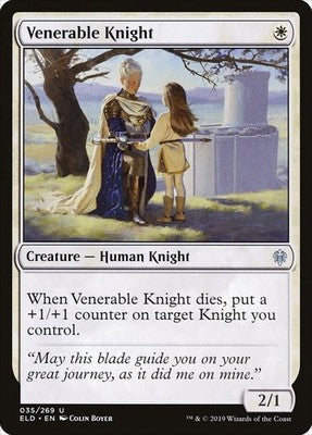Venerable Knight ELD 35 NM Magic: The Gathering