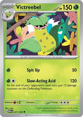 Victreebel 071/165 SV: Scarlet & Violet 151 Reverse Holofoil Pokémon TCG