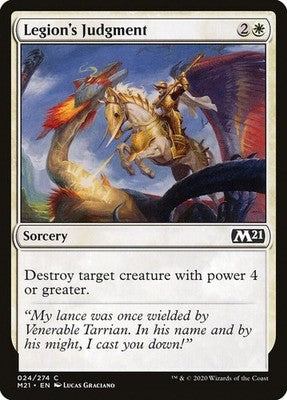 Legion's Judgment M21 24 NM Magic: The Gathering