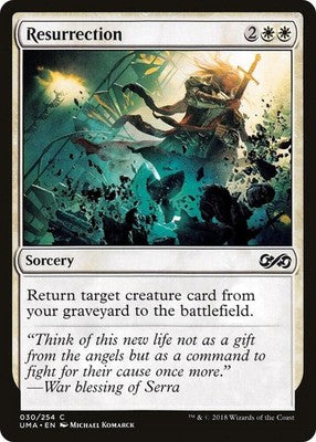 Resurrection UMA 30 NM Magic: The Gathering